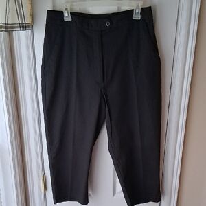 Dressy Black Capris Womans Black Capris